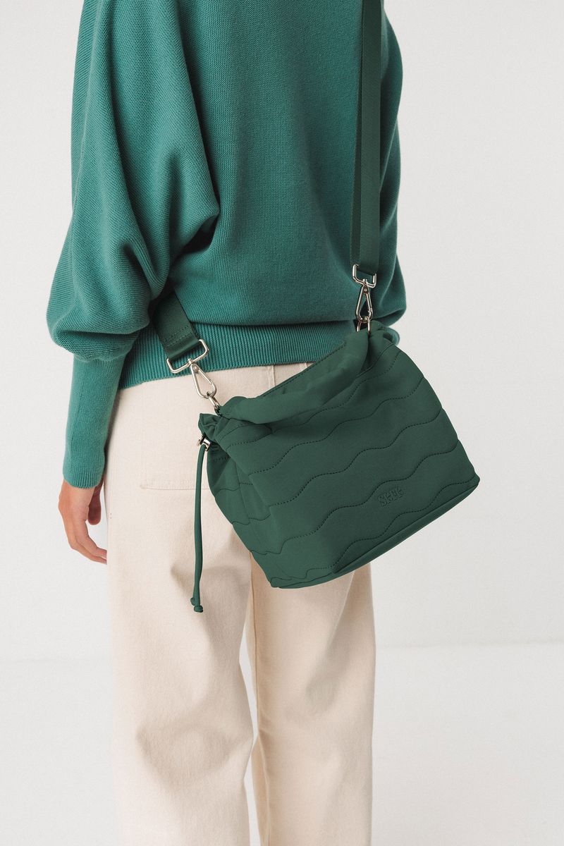 Bell Bag in Dark Green