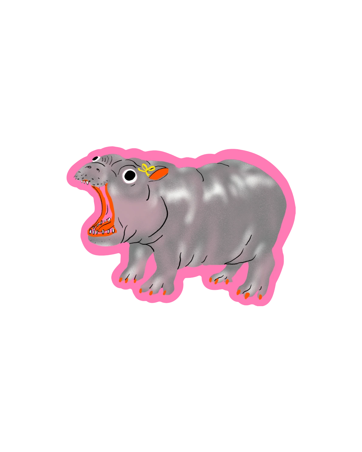 MOO DENG Sticker