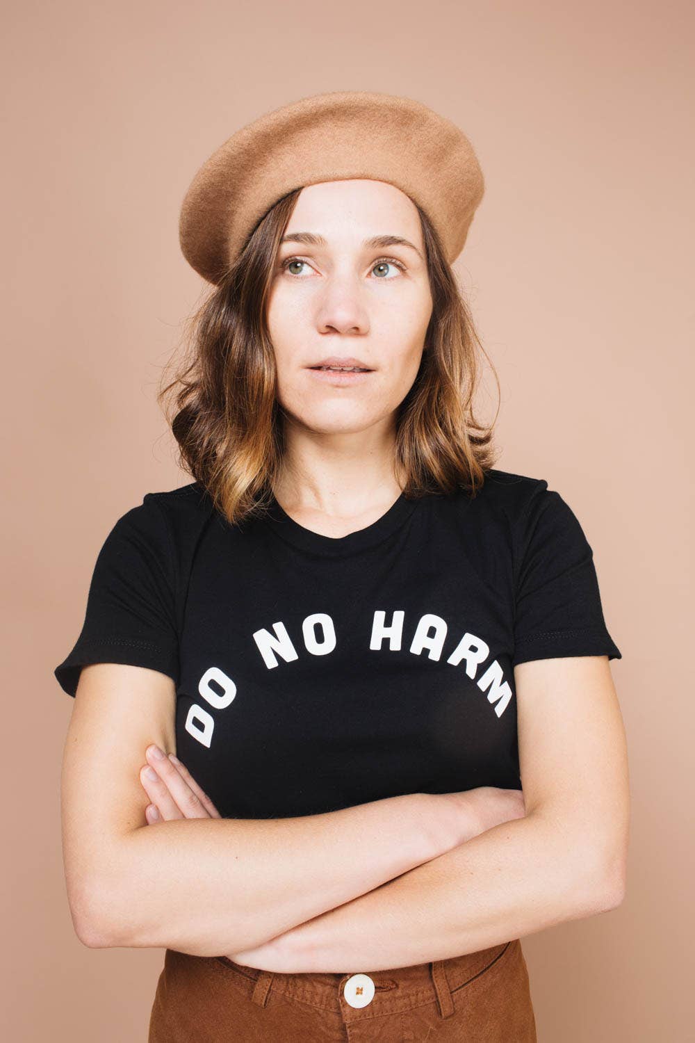 Do No Harm But Take No Shit | Women's Black Graphic T-shirt