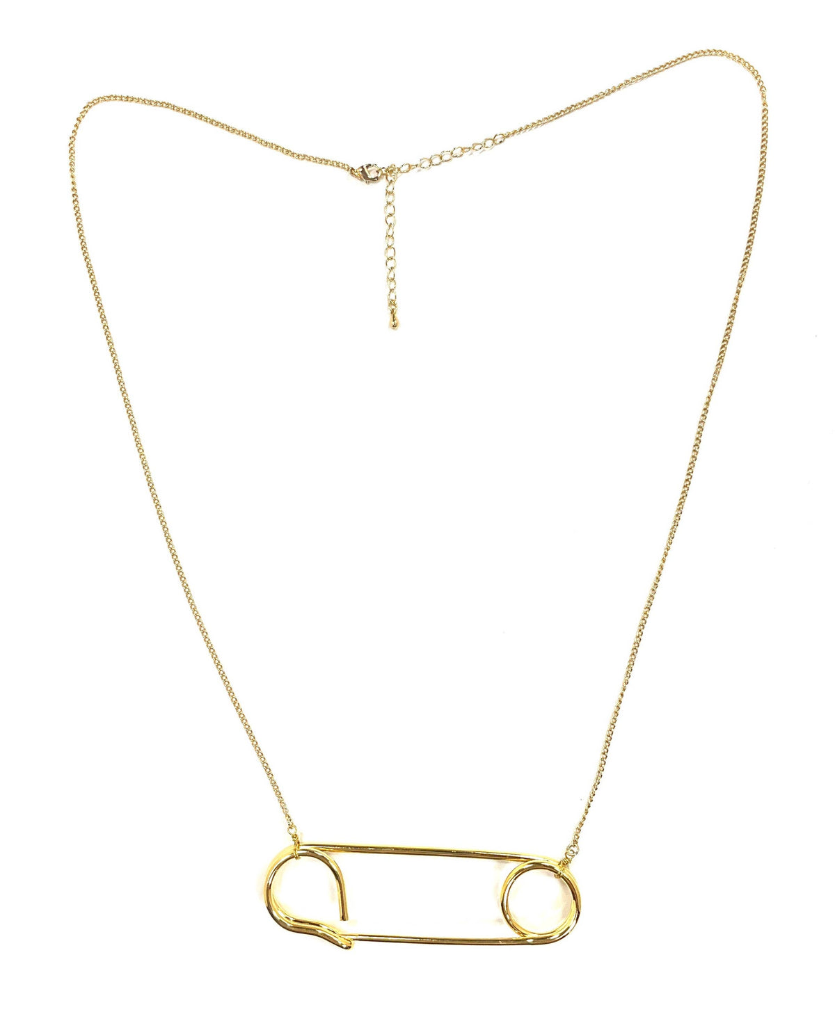 Paperclip Pendant Necklace