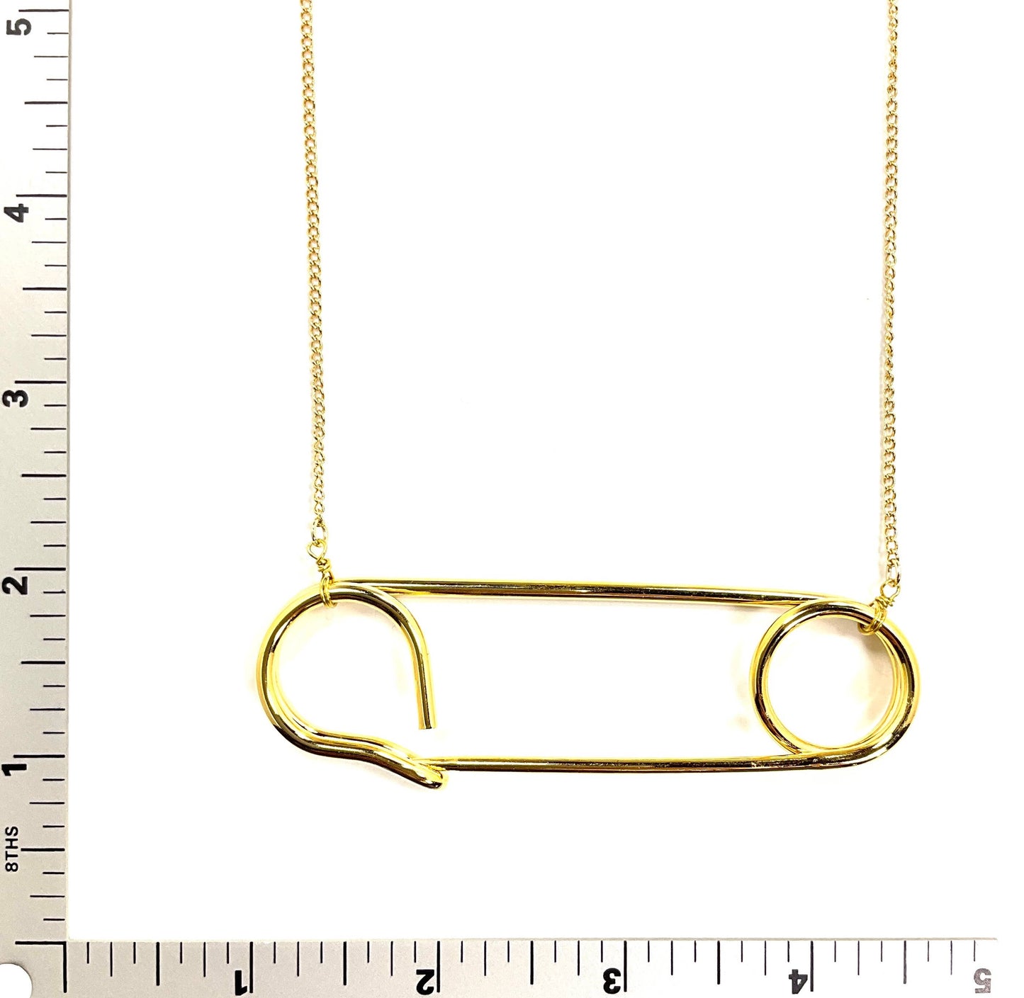 Paperclip Pendant Necklace