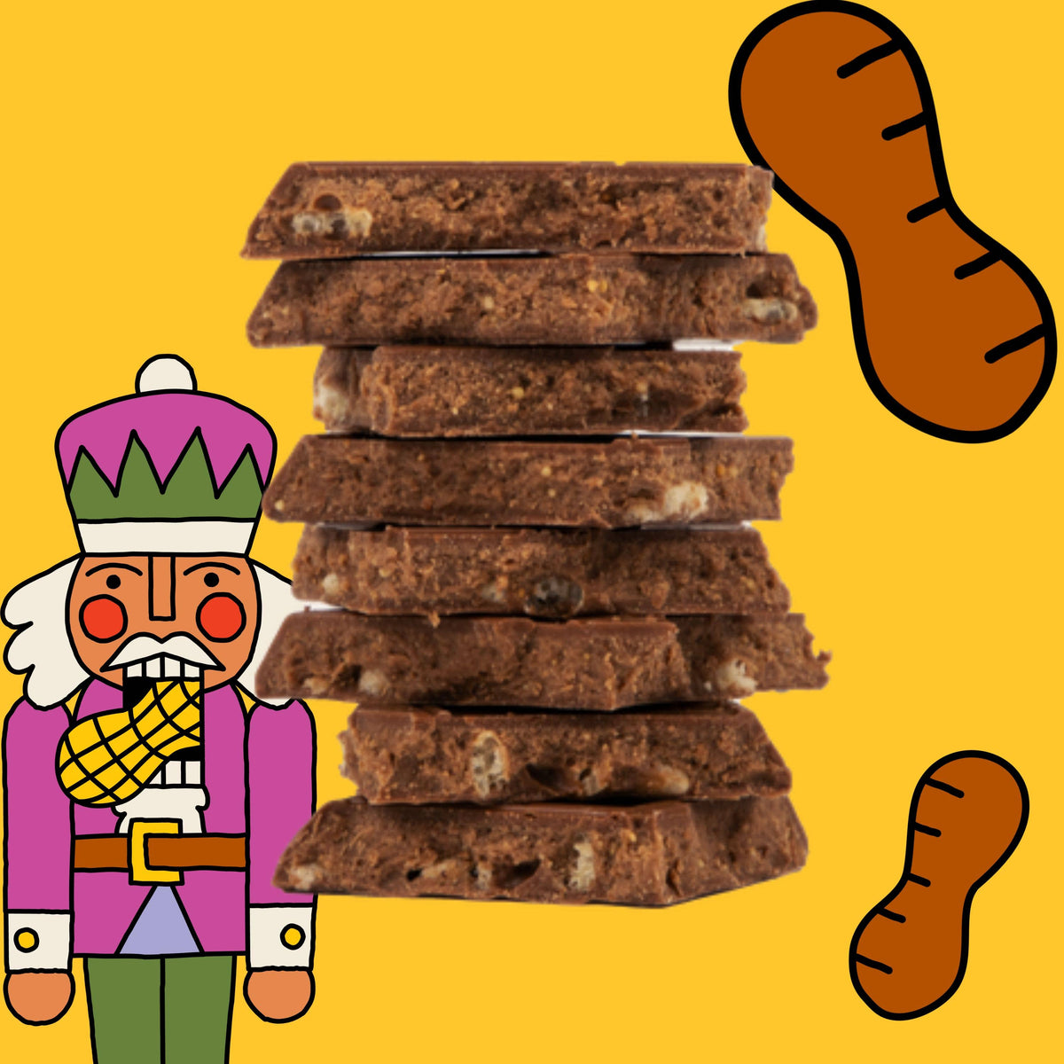 Holiday - Peanut Buddy Crisp Truffle Bar