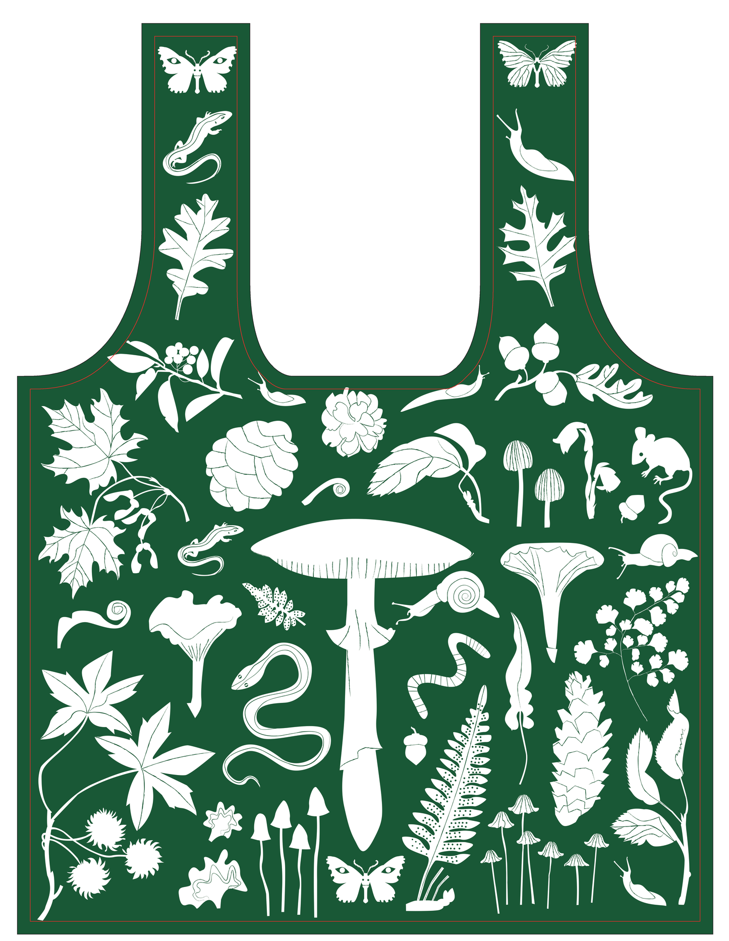 Forest Art Sack® by Banquet Workshop - Outdoorsy Eco Tote