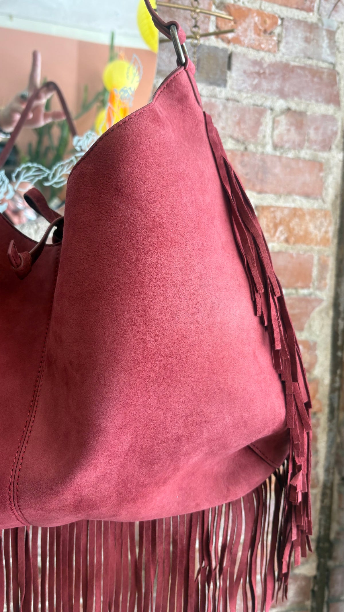 Finn Fringed Shoulder Bag