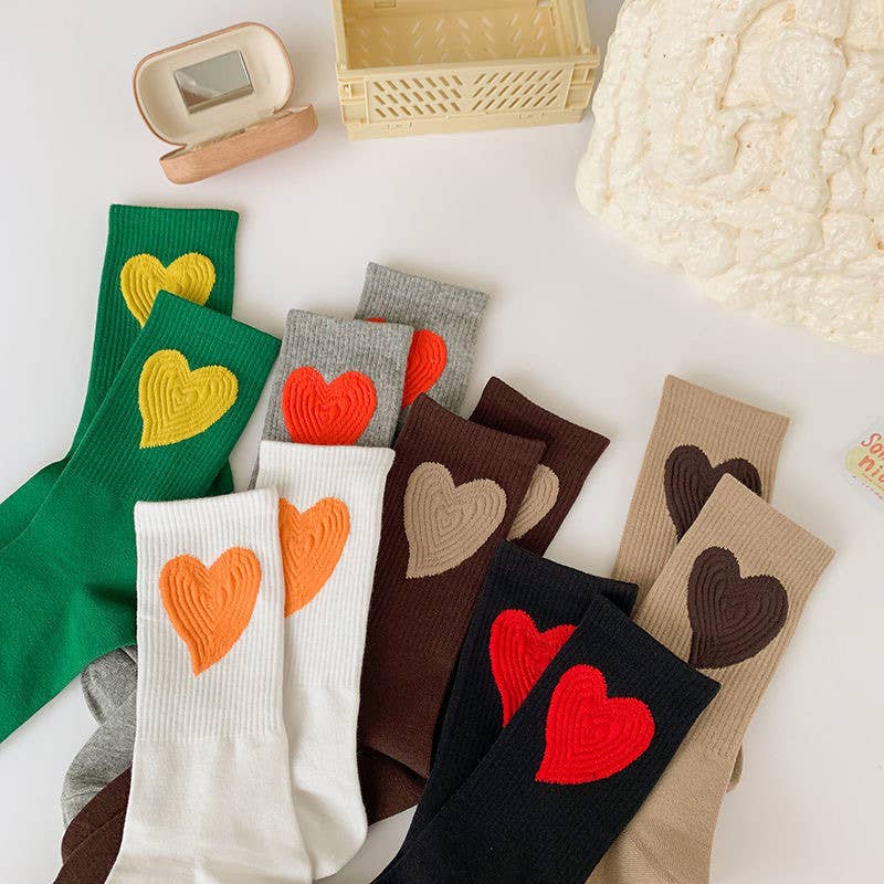 Women's Comfy Heart Socks