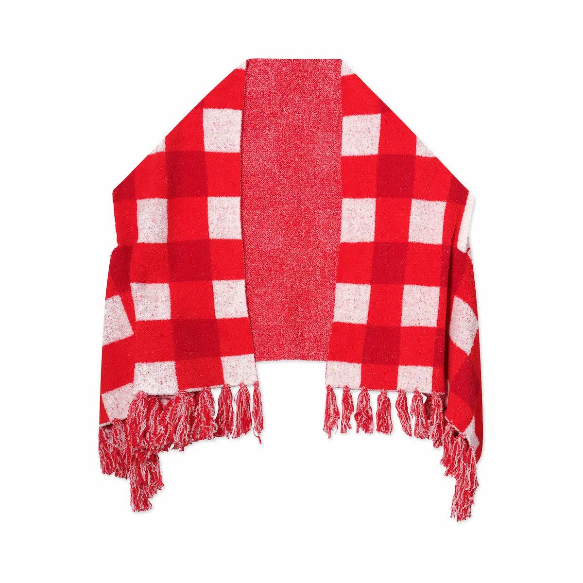 Homebody Gingham Shawl