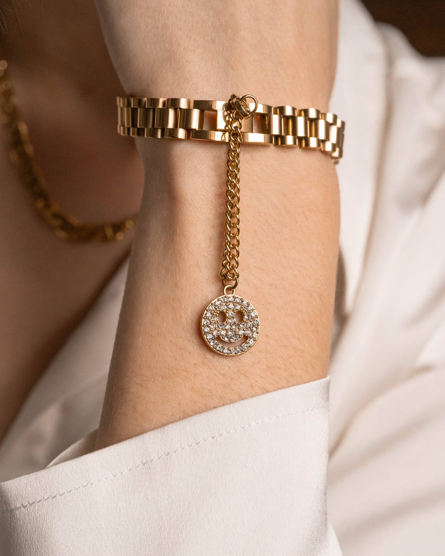 Watch Band Link Bracelet, Bangle. Steel Rol - X - Tsuru