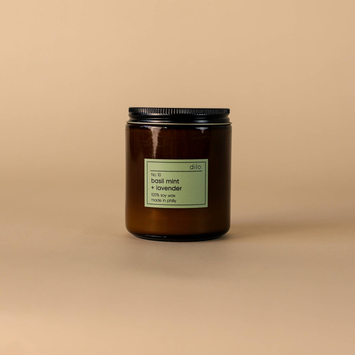 No. 10 Basil Mint + Lavender Candle - 3 Sizes