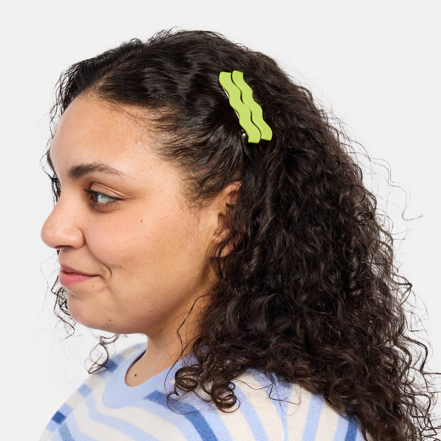 Allie Clips in Lime