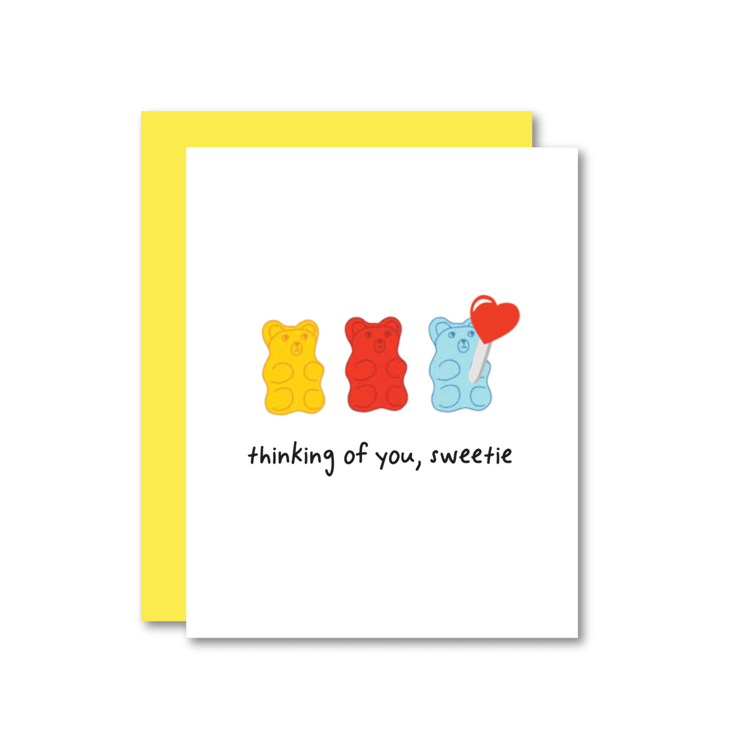 Sweetie Bears Risograph Card