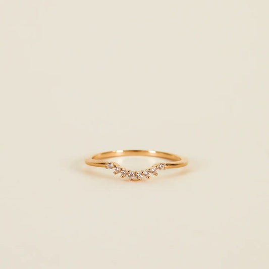Arched Crown Ring