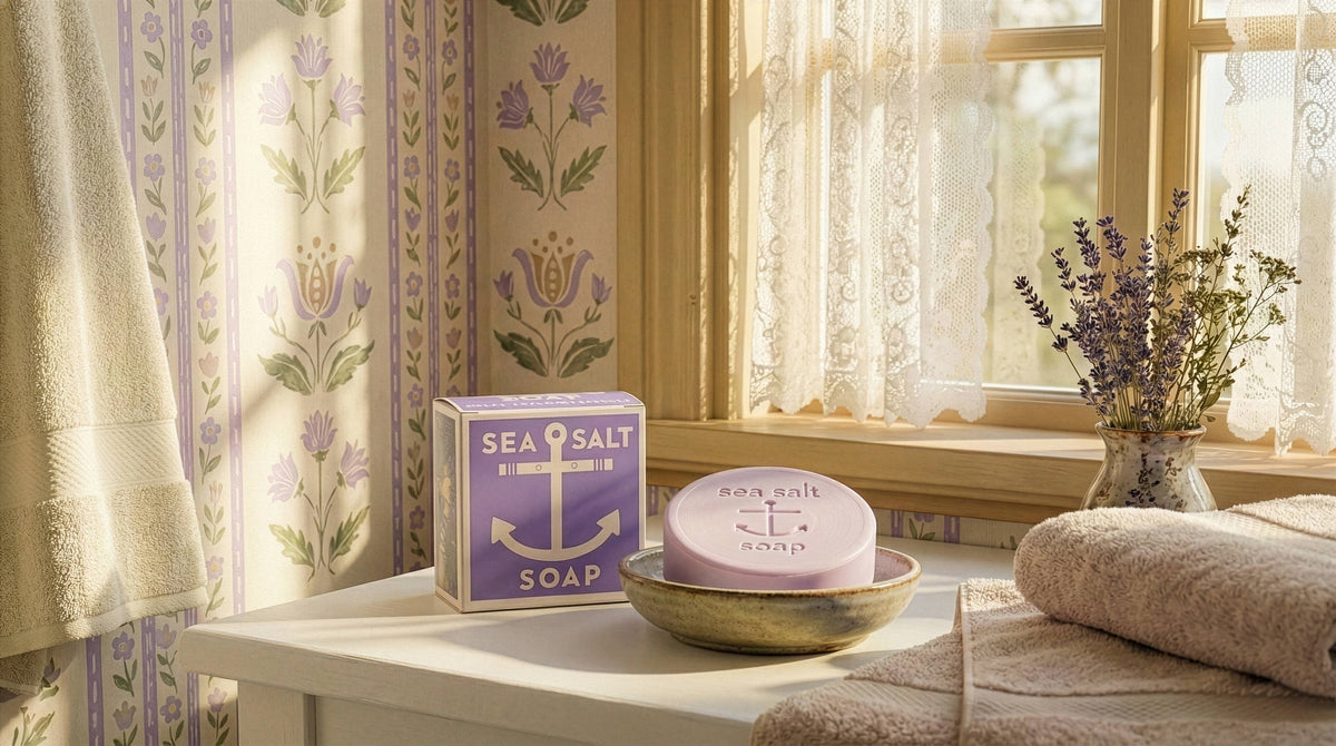 Sea Salt Lavender Bar Soap – Triple Milled Natural Lavender