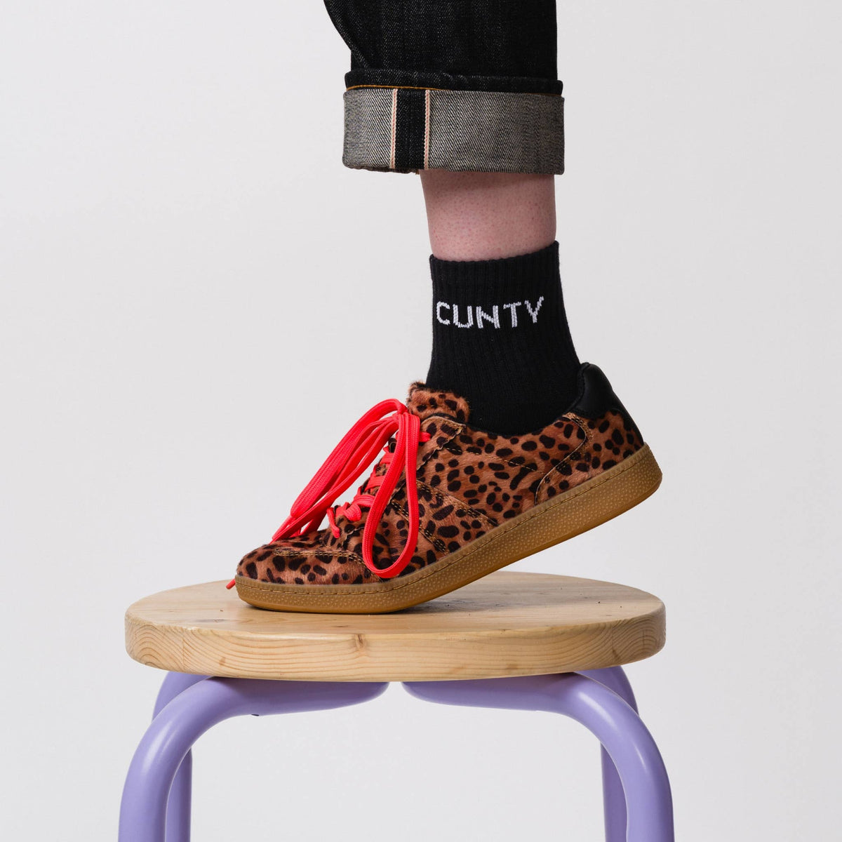 Cunty Socks: White