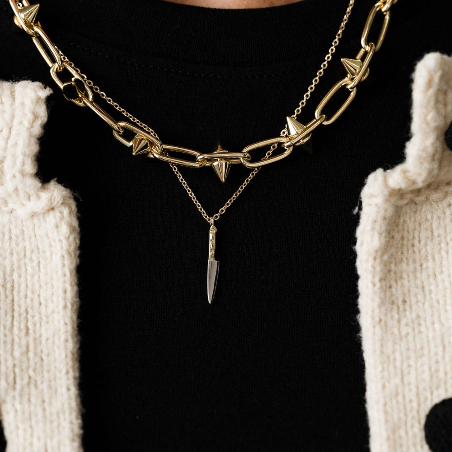 Butcher Utility Saftey Charm Necklace