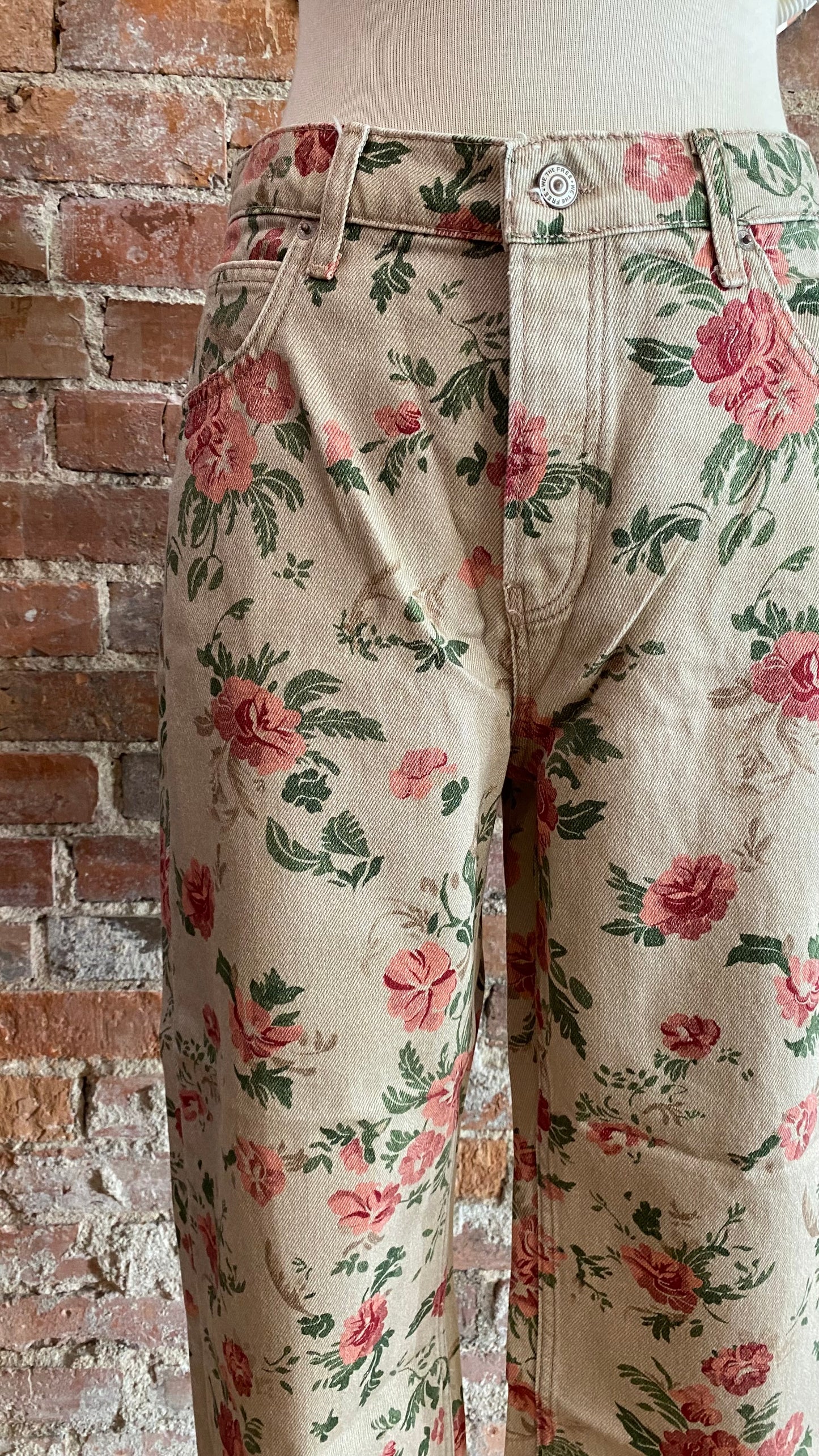 Deep Trance Printed Denim