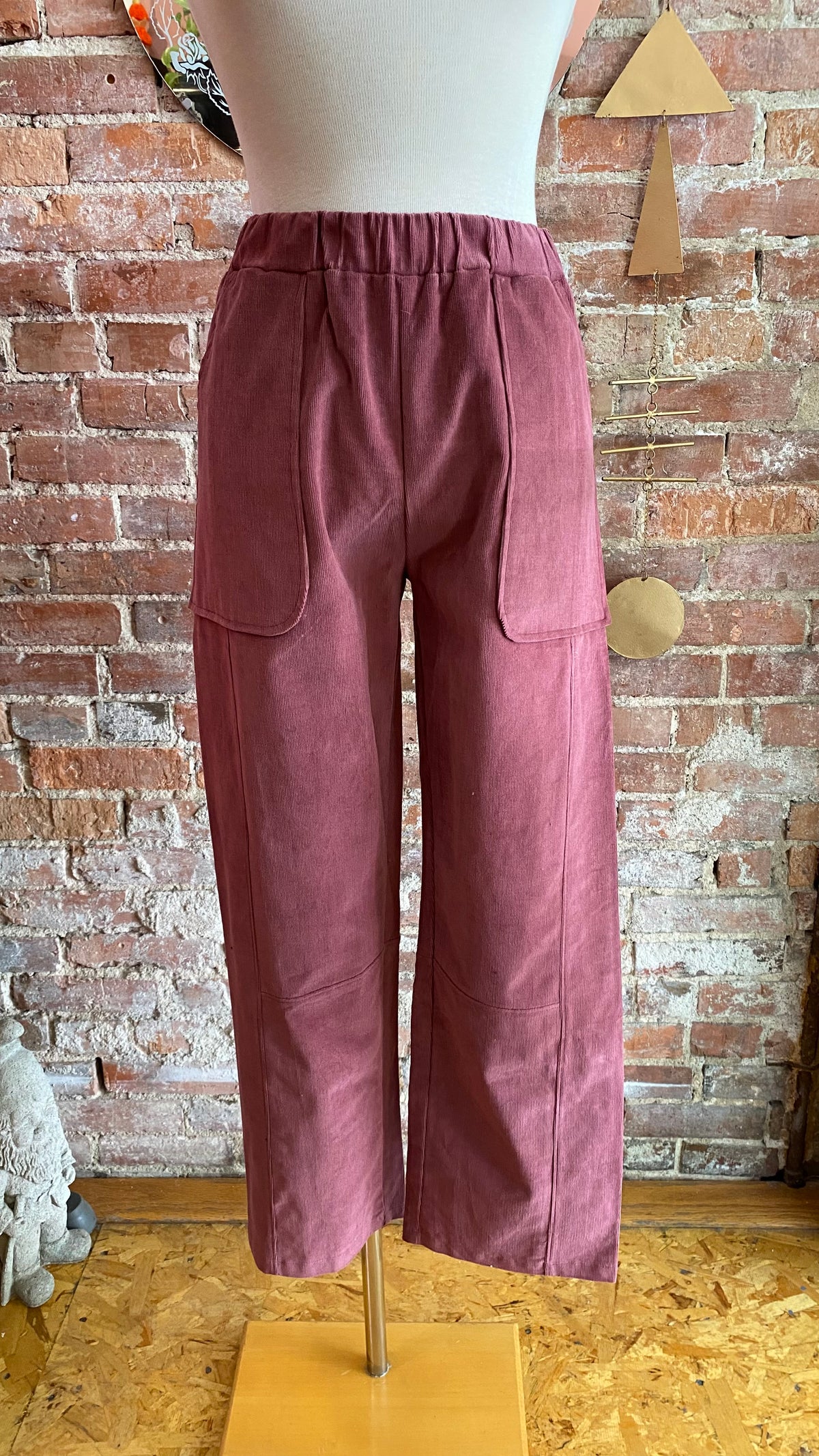 Florence Pant in Mulberry