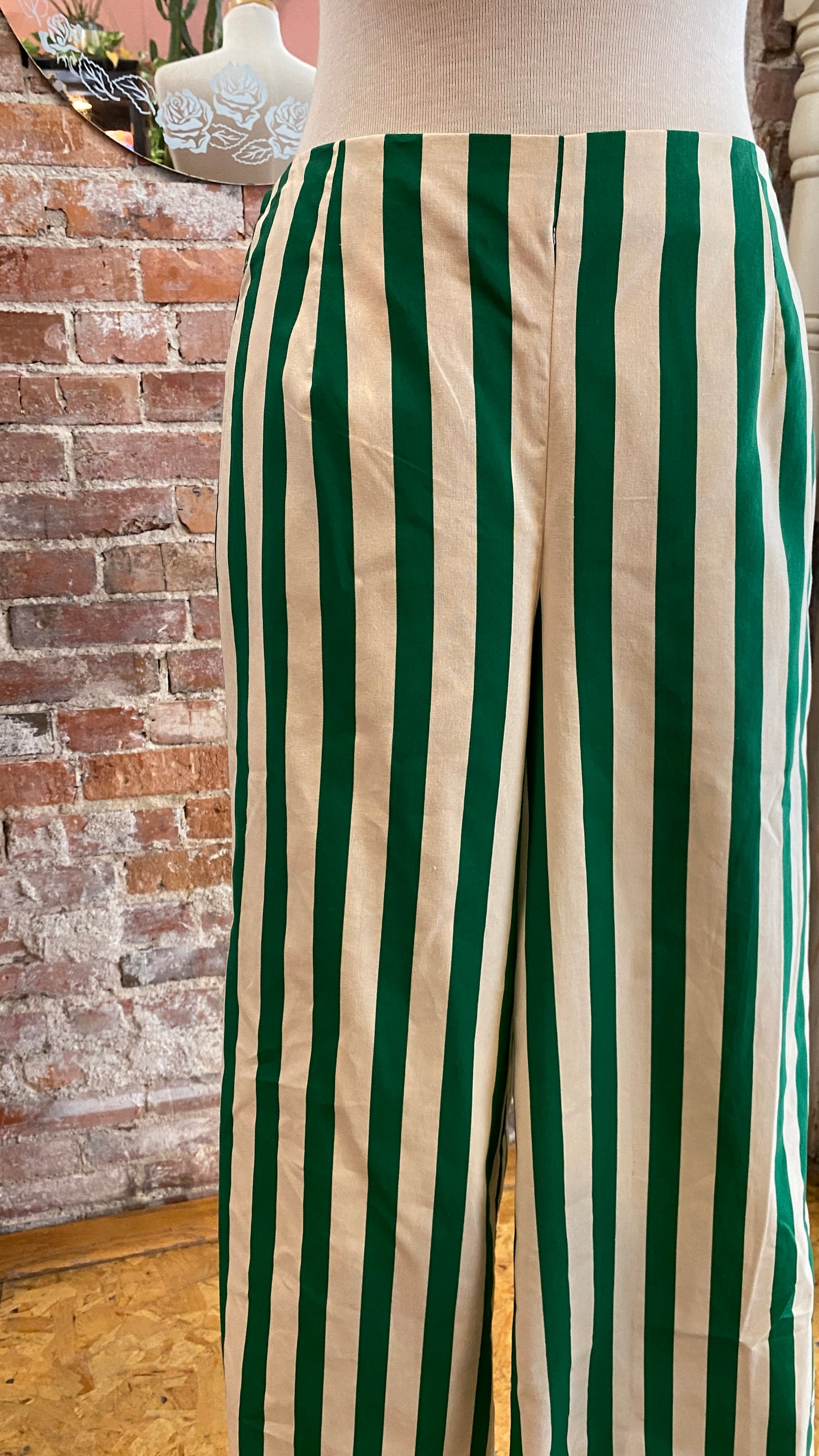 Bamboo Green Trousers