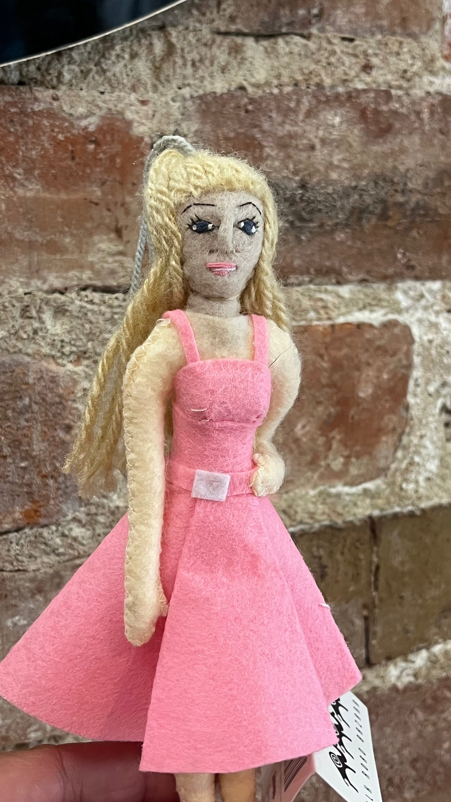 Margot Robbie Barbie Ornament