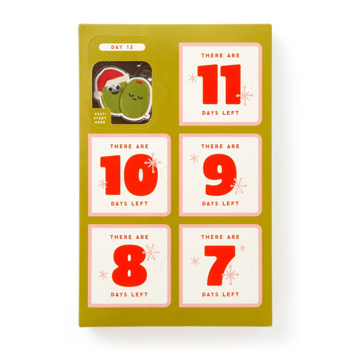 Brass Monkey What Googly-Eyed Fun Magnet Countdown Calendar