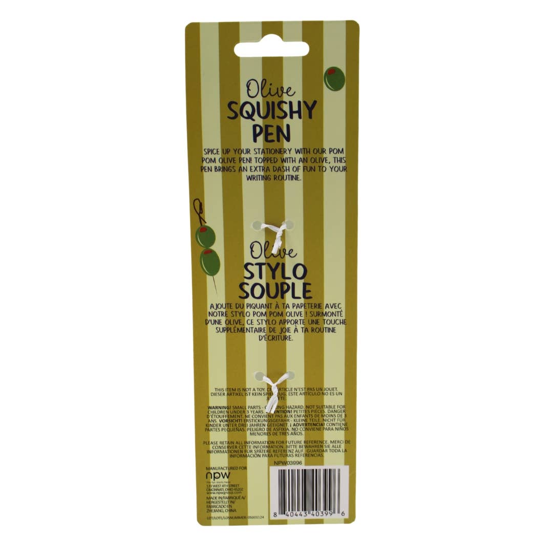Olive Squishy Pen