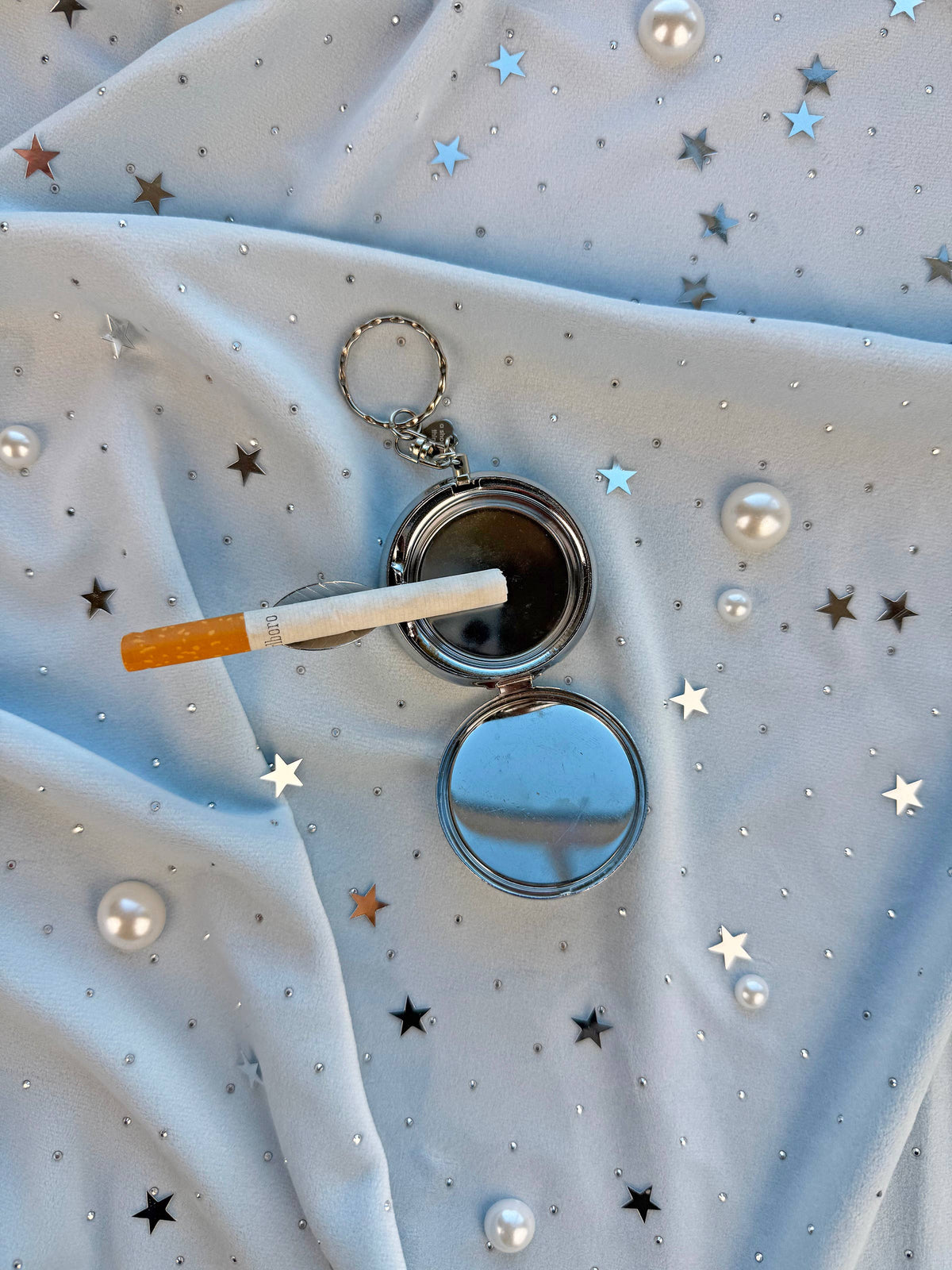 Cherub Ash Tray Keychain