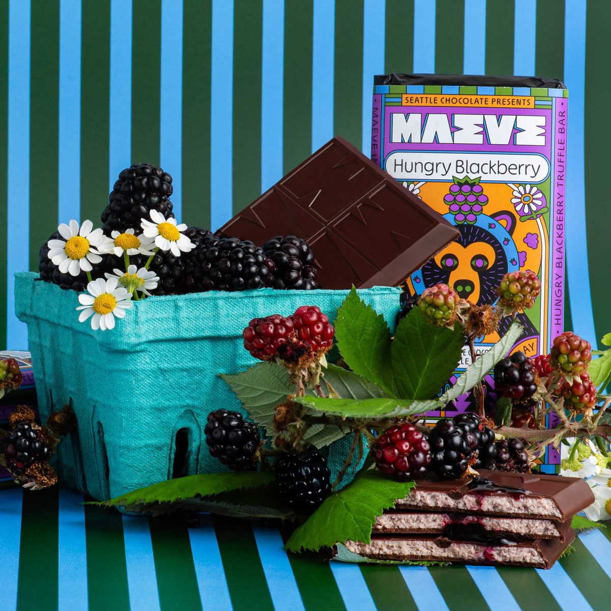 Hungry Blackberry Truffle Bar