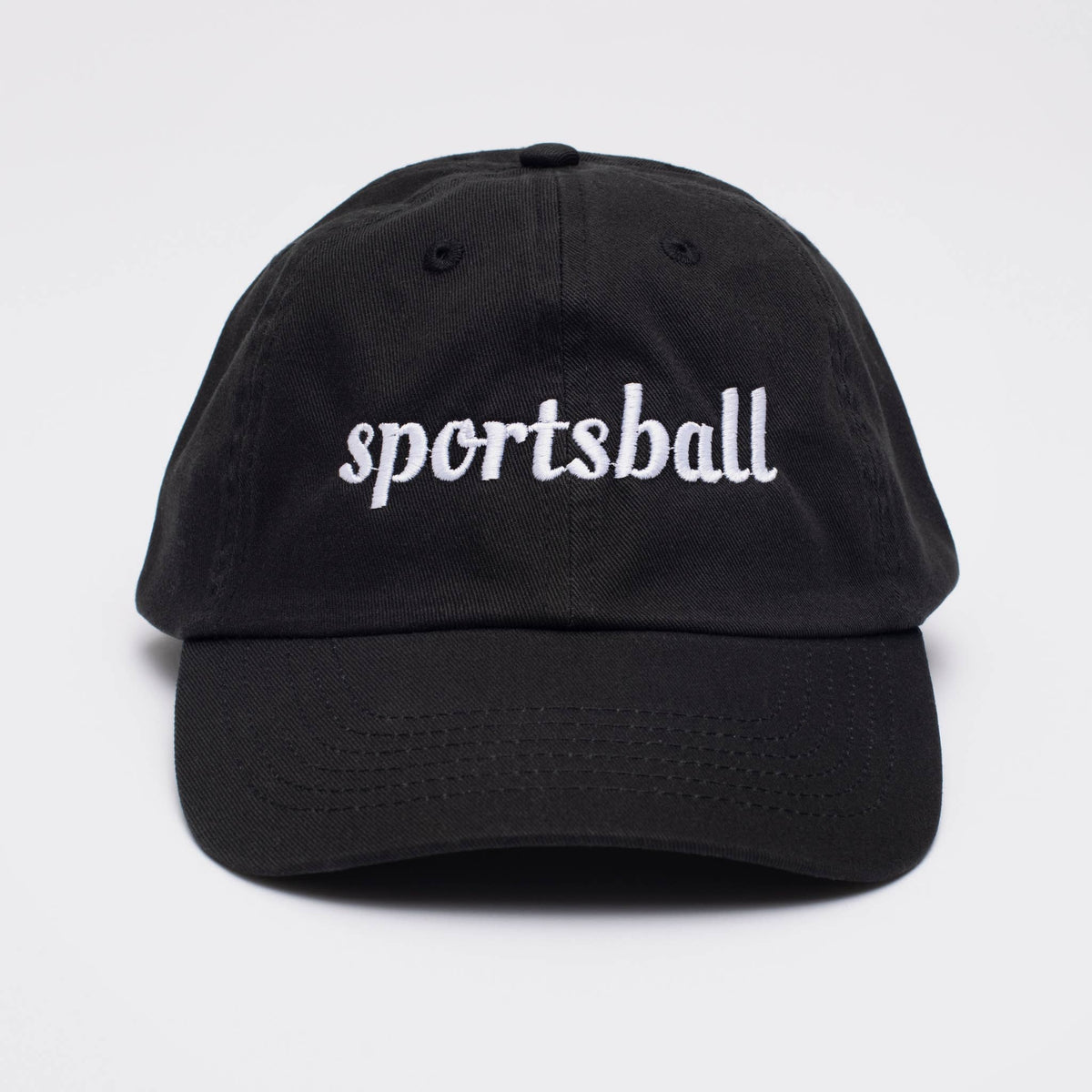 100% Cotton Sportsball Baseball Hat