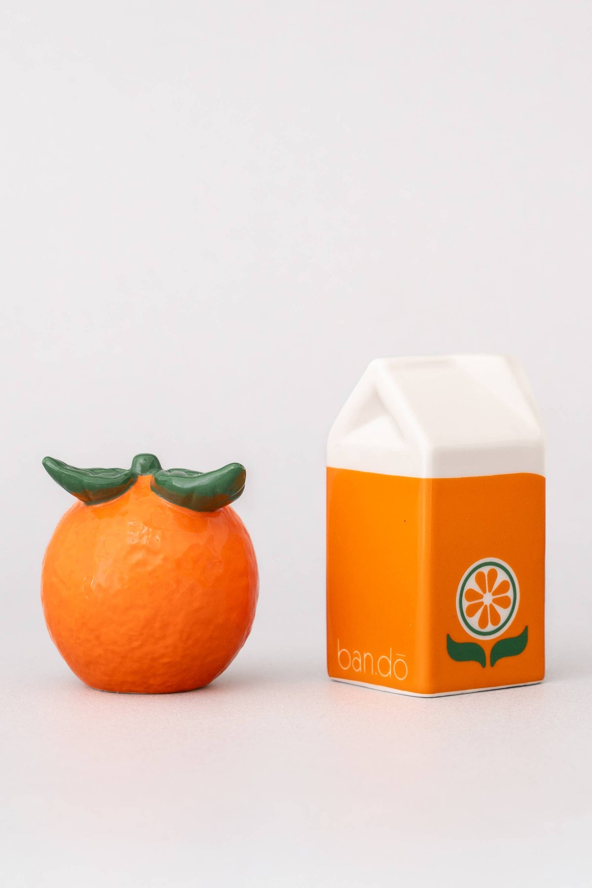 Salt and Pepper Shakers, Orange