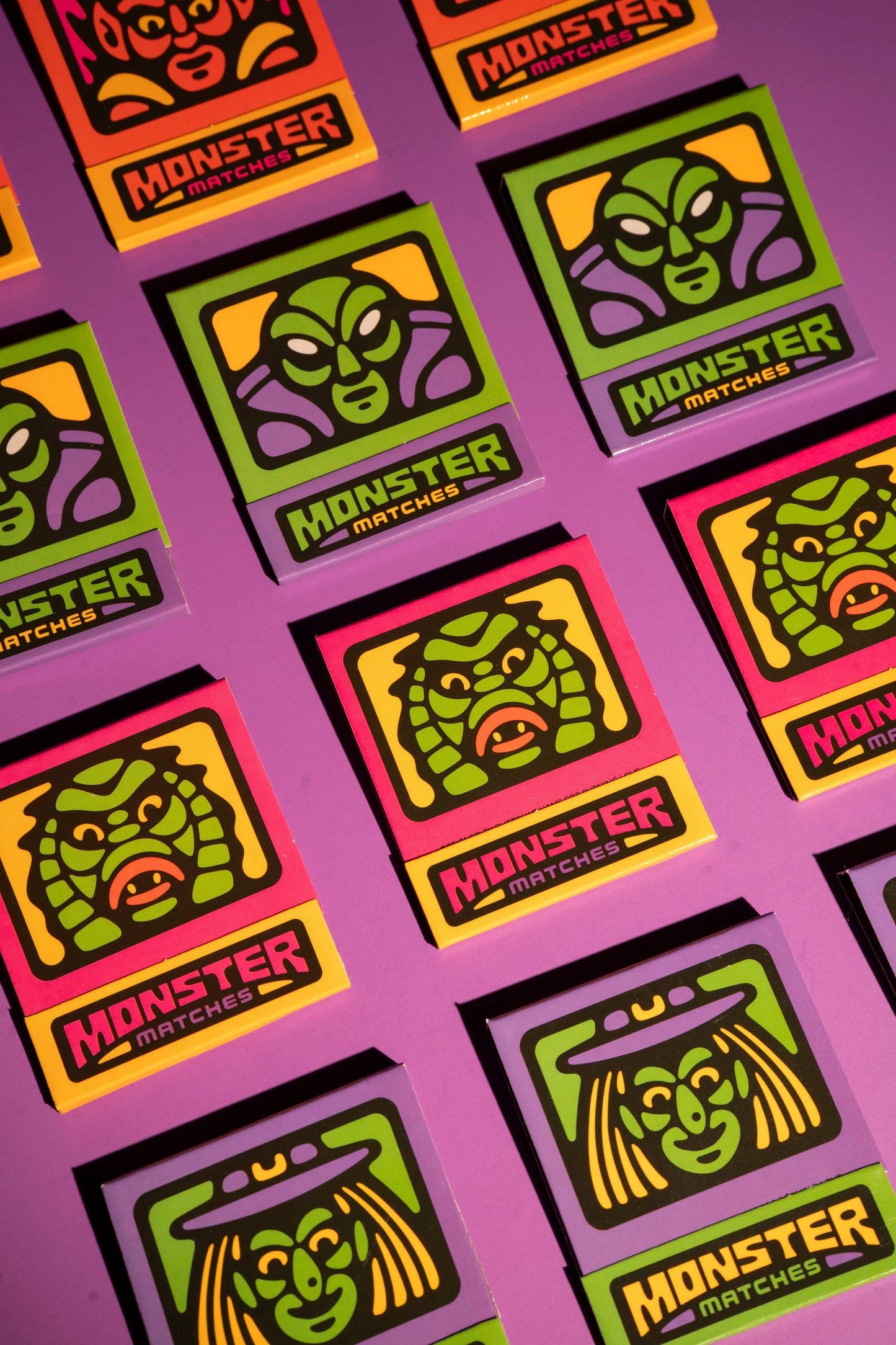 Monster Matchbook- Swamp Creature