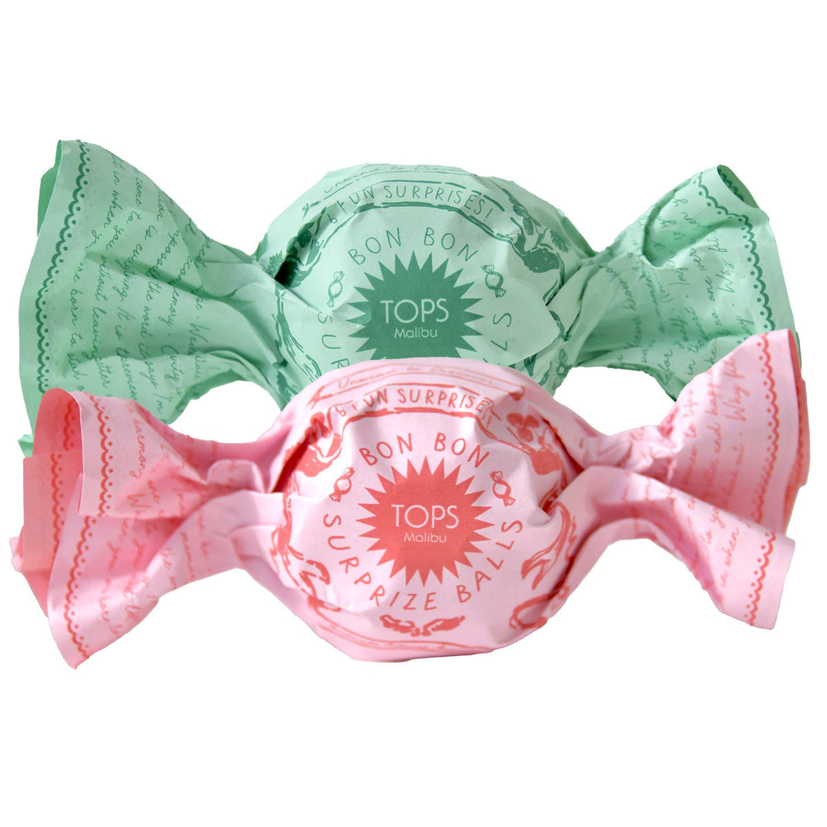 Mini Surprise Ball - Christmas - Bon Bon Treat - Asst Colors