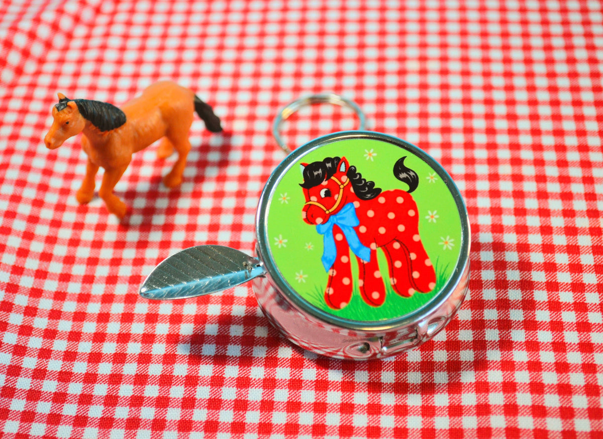 Pony Ash Tray Keychain