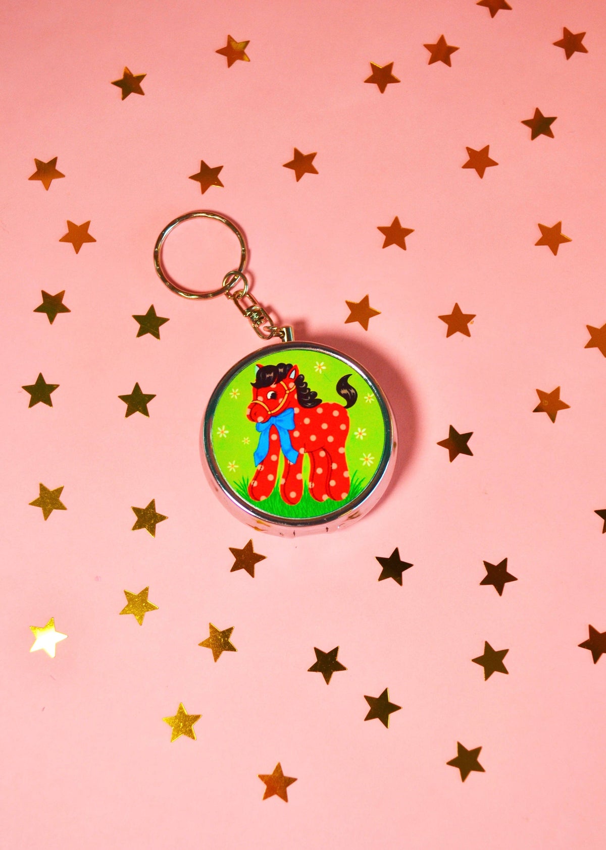 Pony Ash Tray Keychain