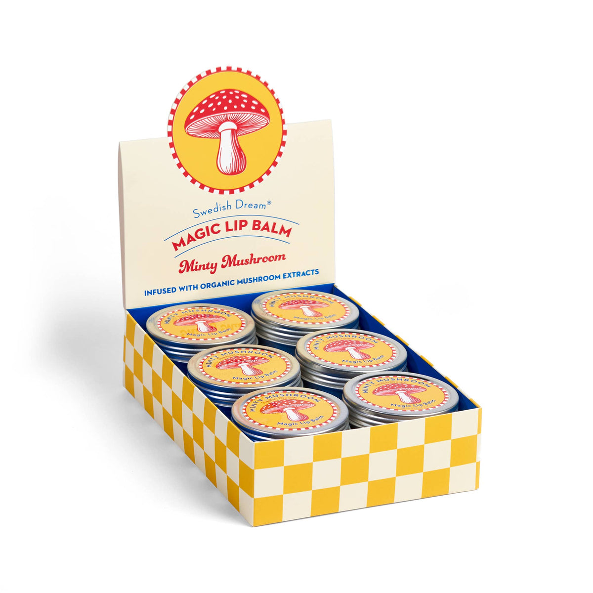 Swedish Dream Minty Mushroom Lip Balm
