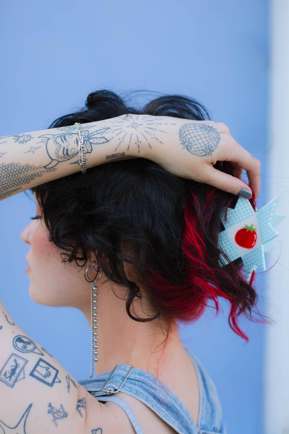 Tomato Quilt Hair Claw TPF x Chaos Magic Studio