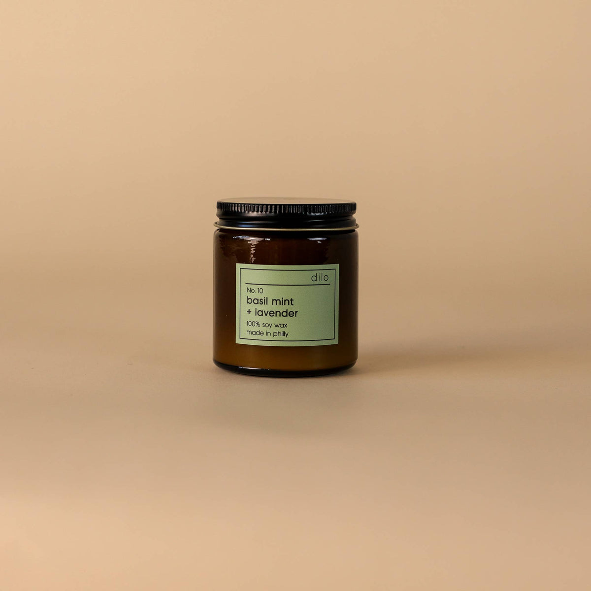 No. 10 Basil Mint + Lavender Candle - 3 Sizes