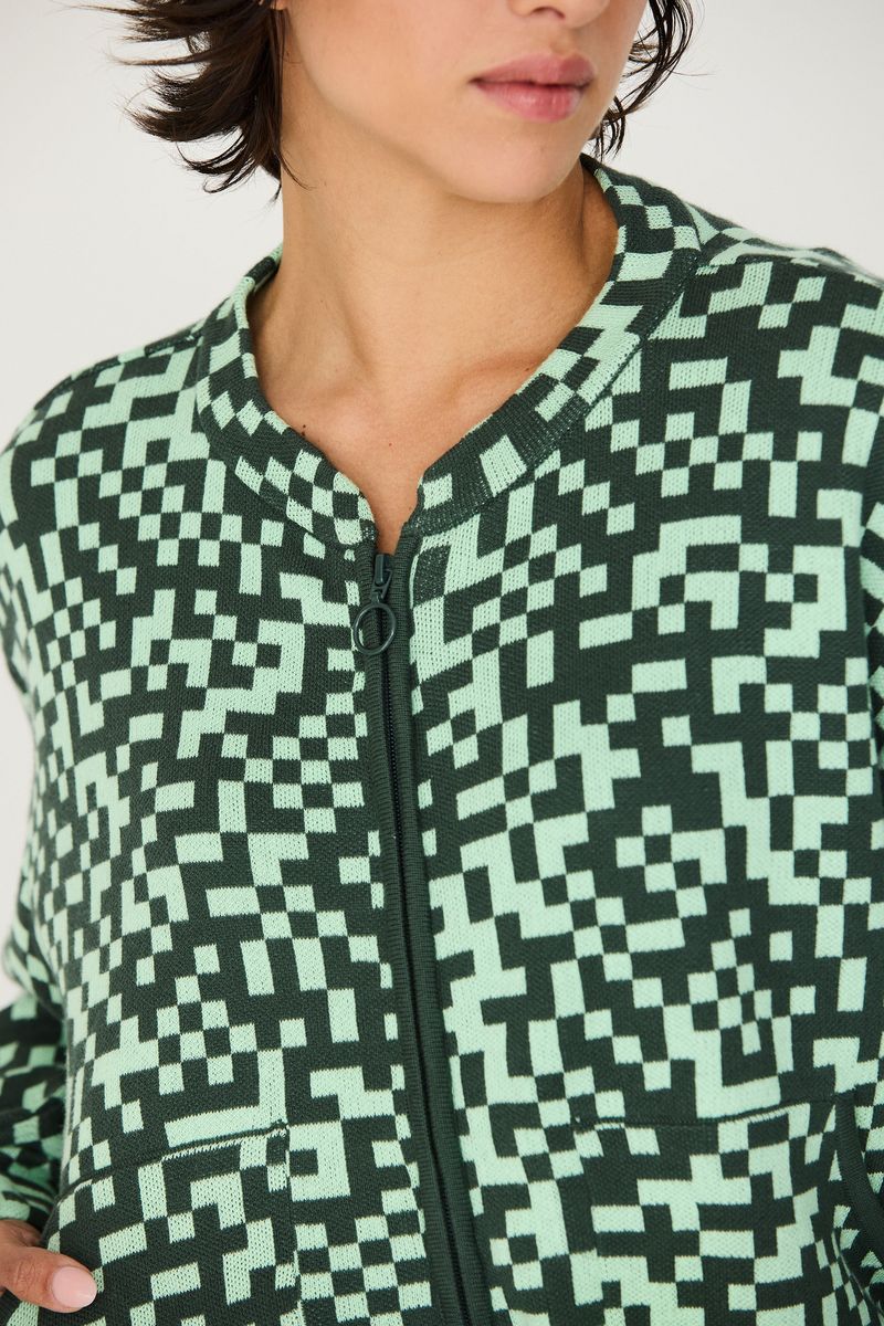 Galar Sweater in Green Combo