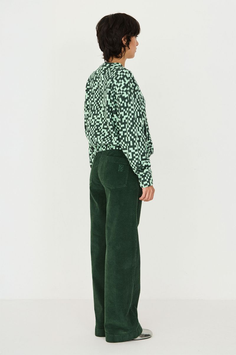 Galar Sweater in Green Combo