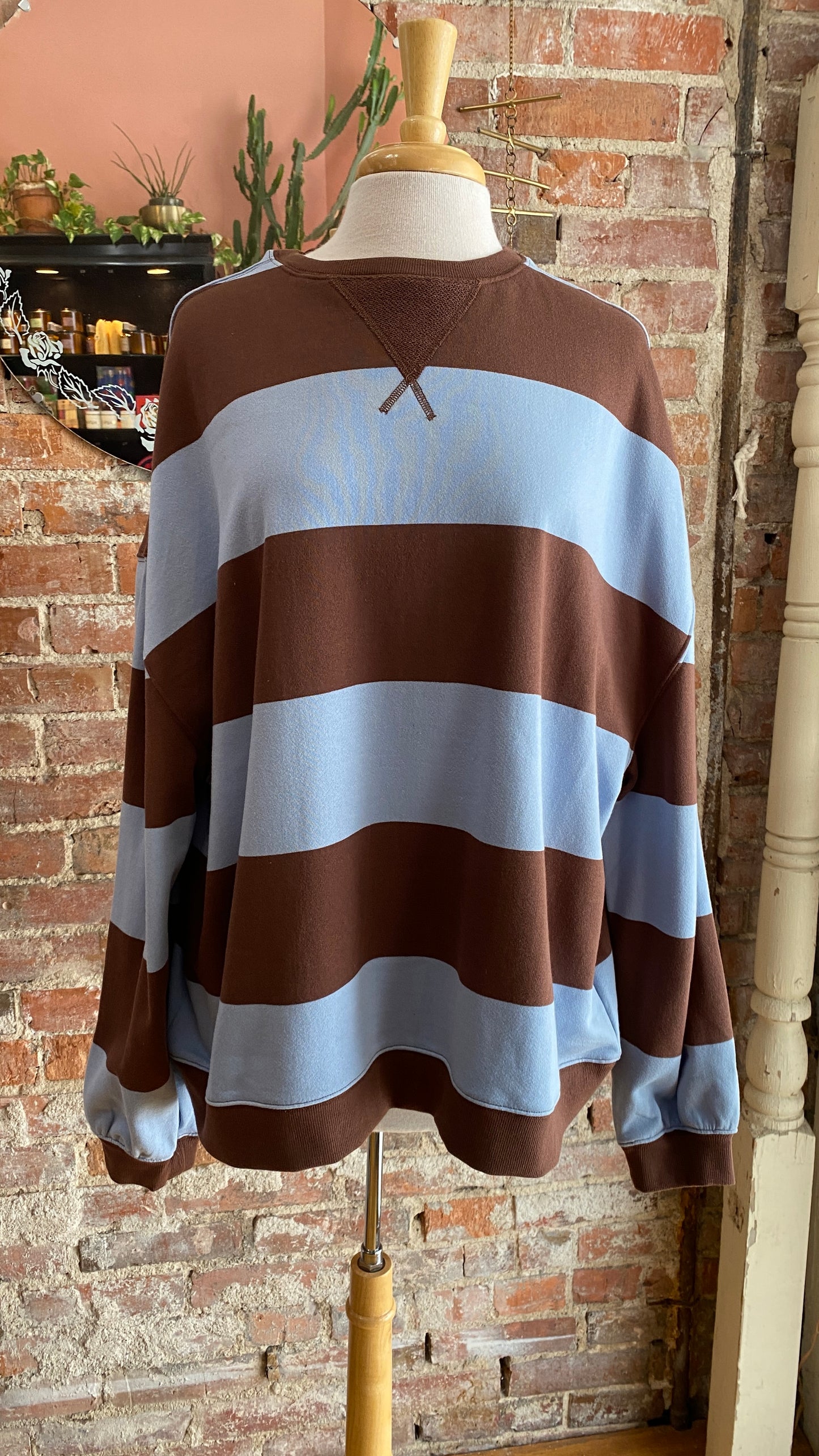 Classic Stripe Crew Wide