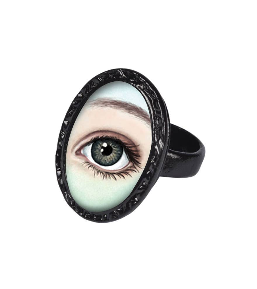 Victorian Oval Eye Ring - Tsuru