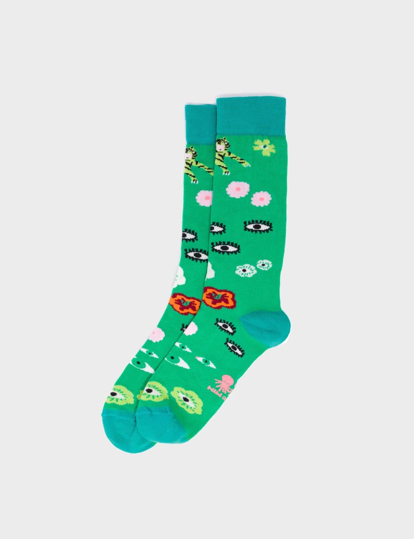Green Socks - Floralia