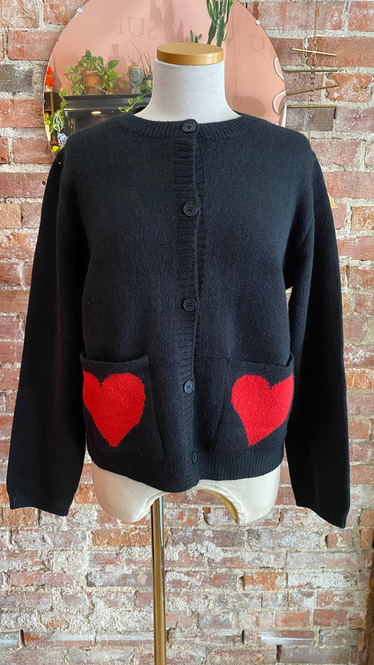Heart Attack Small Cardigan