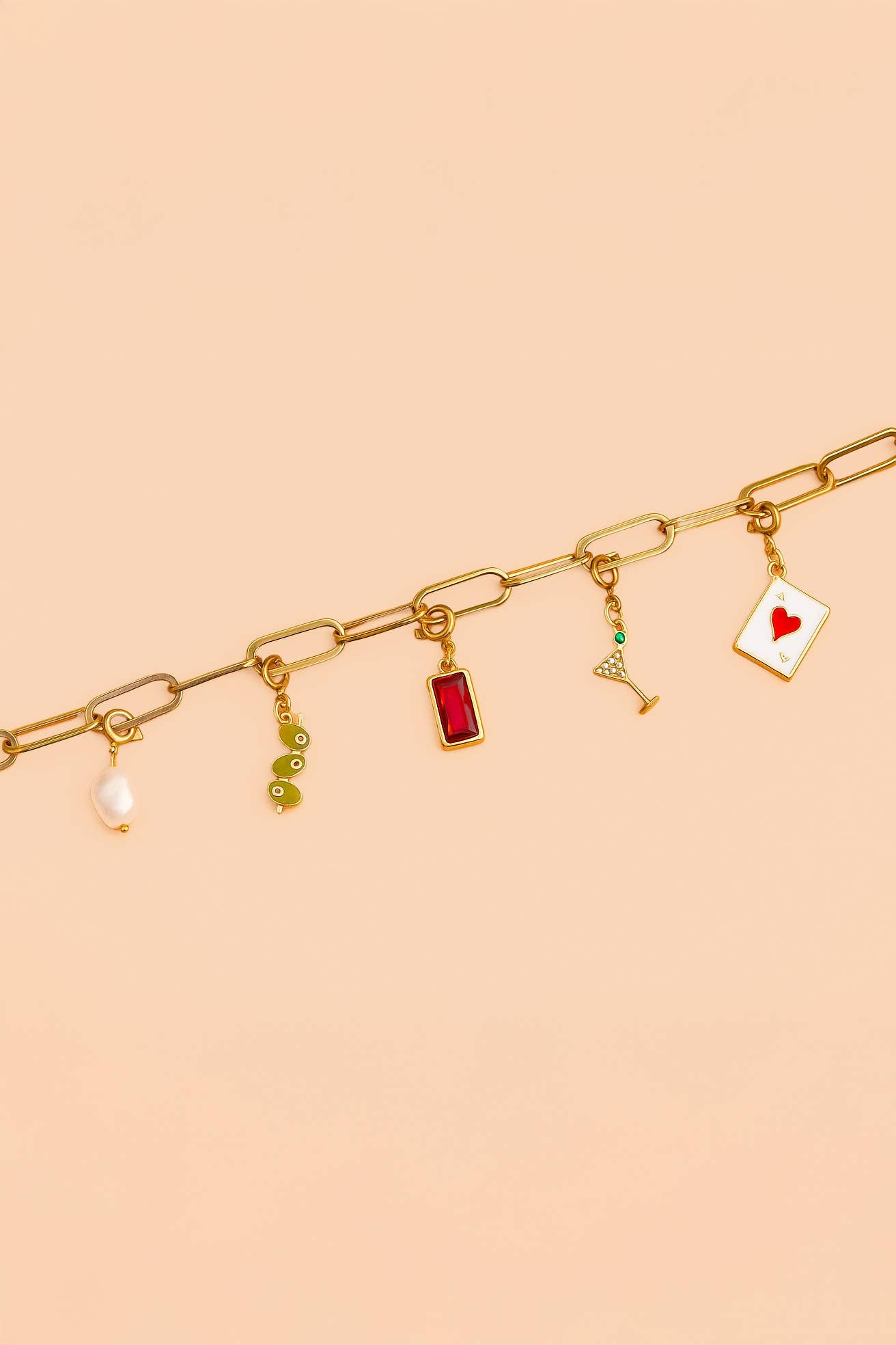 Charm Keeper Necklaces - 18K Gold Plated