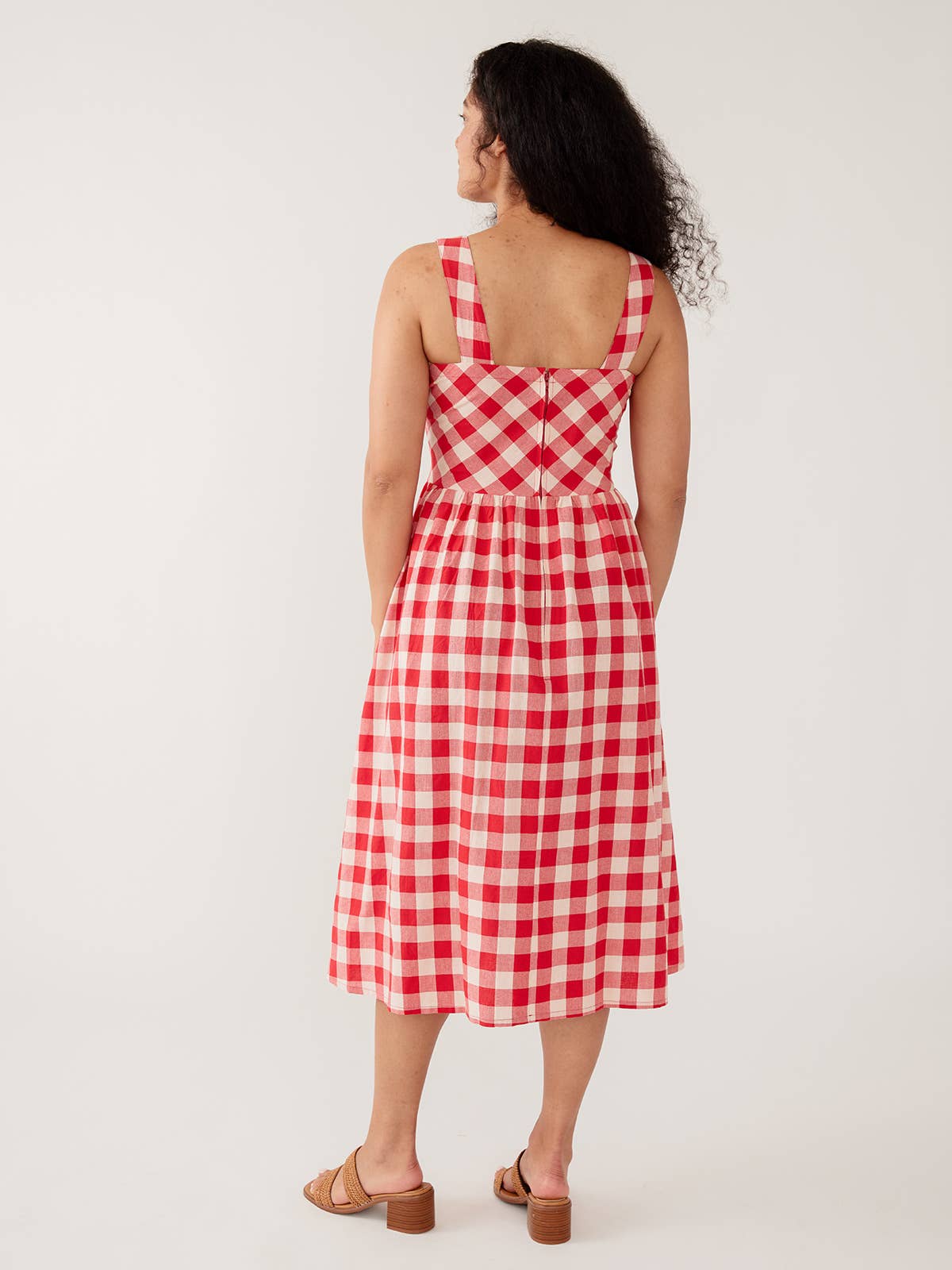 Nikita Dress Red Gingham