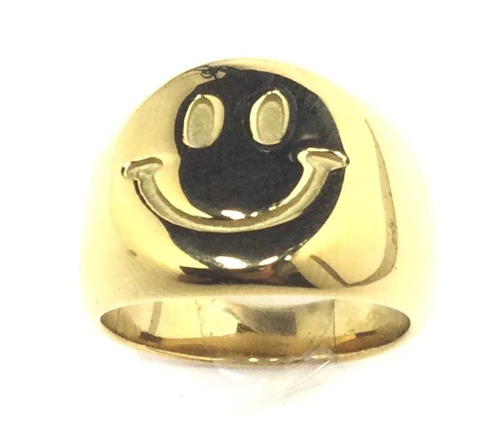 Smiley Face Ring