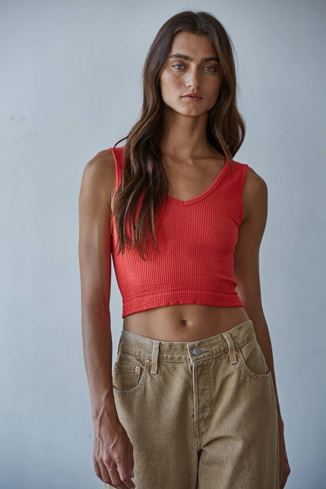 UV Neck Reversible Tank Top