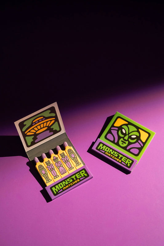Monster Matchbook- Alien