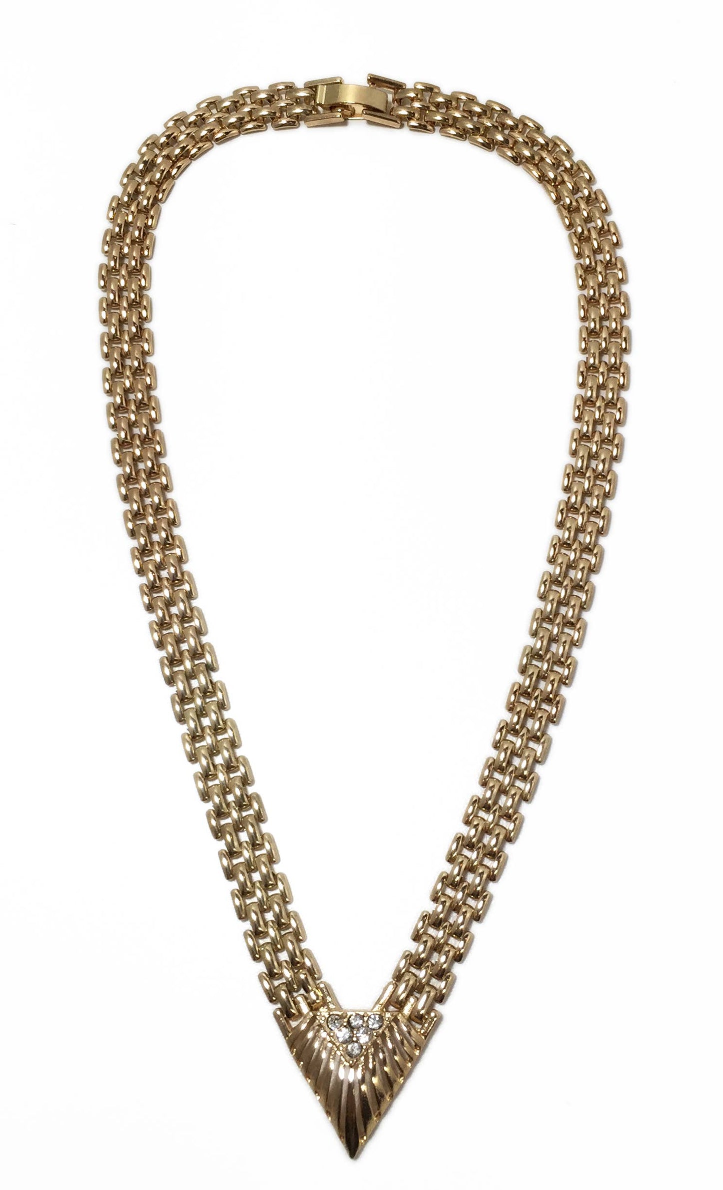 Vintage Style Double Chained Necklace