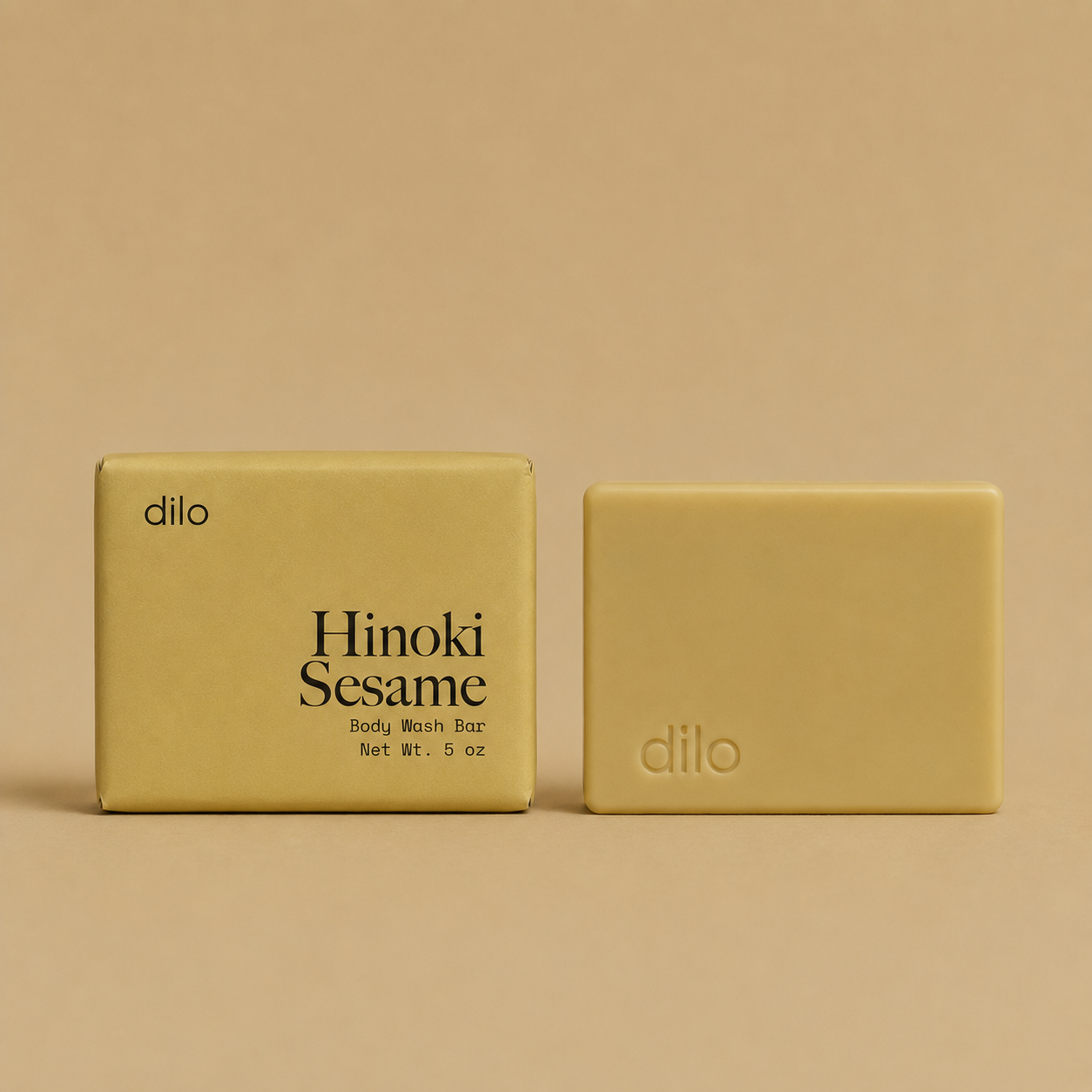 Hinoki Sesame Body Soap Bar