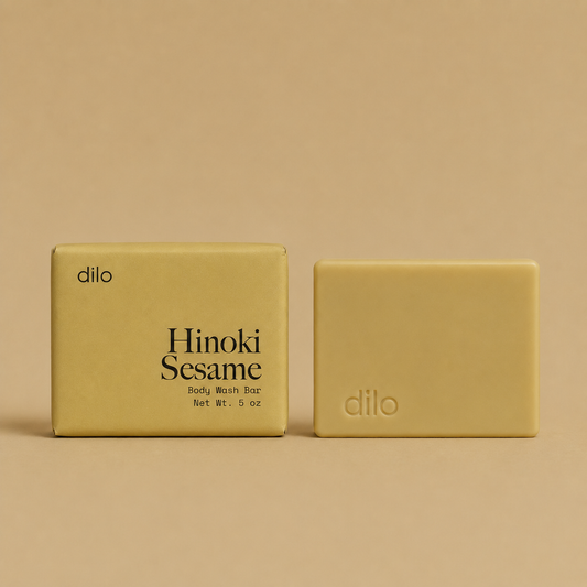 Hinoki Sesame Body Soap Bar