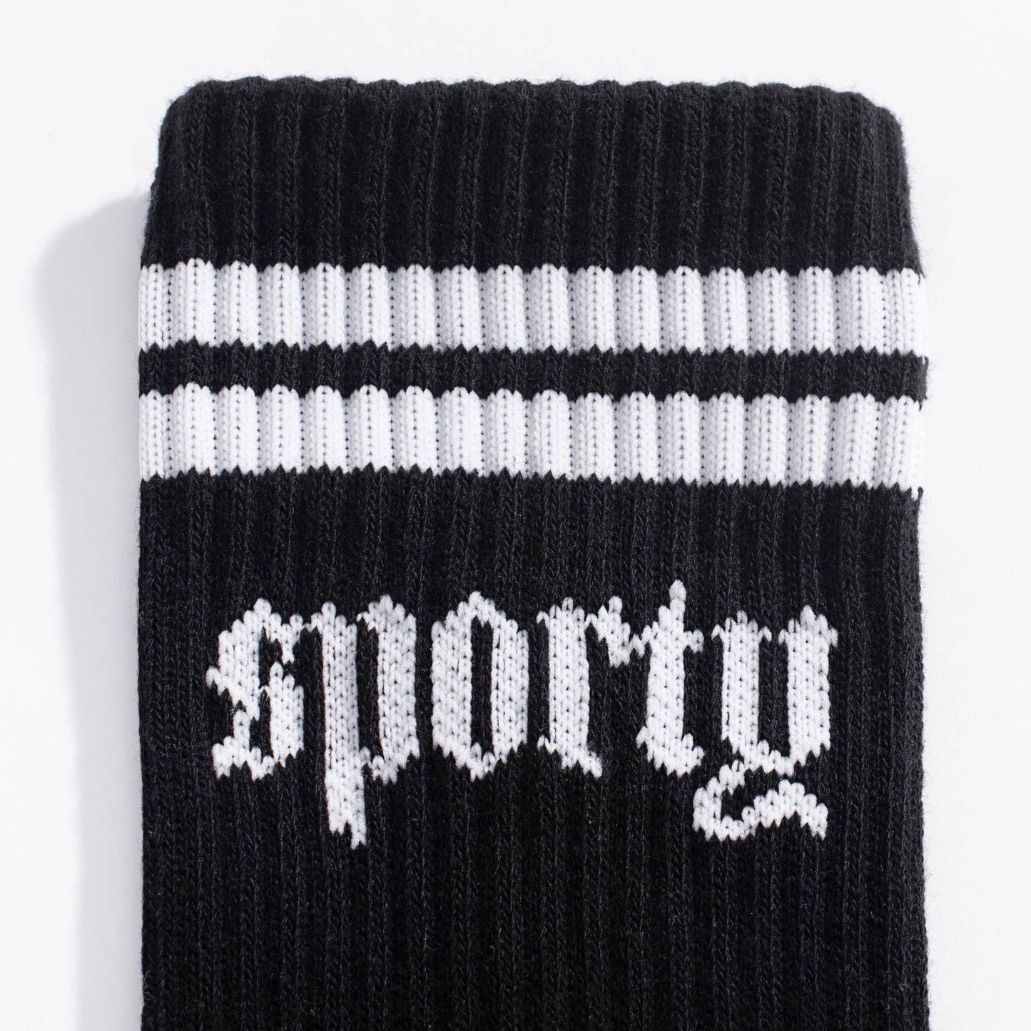 Sporty Athletic Crew Socks